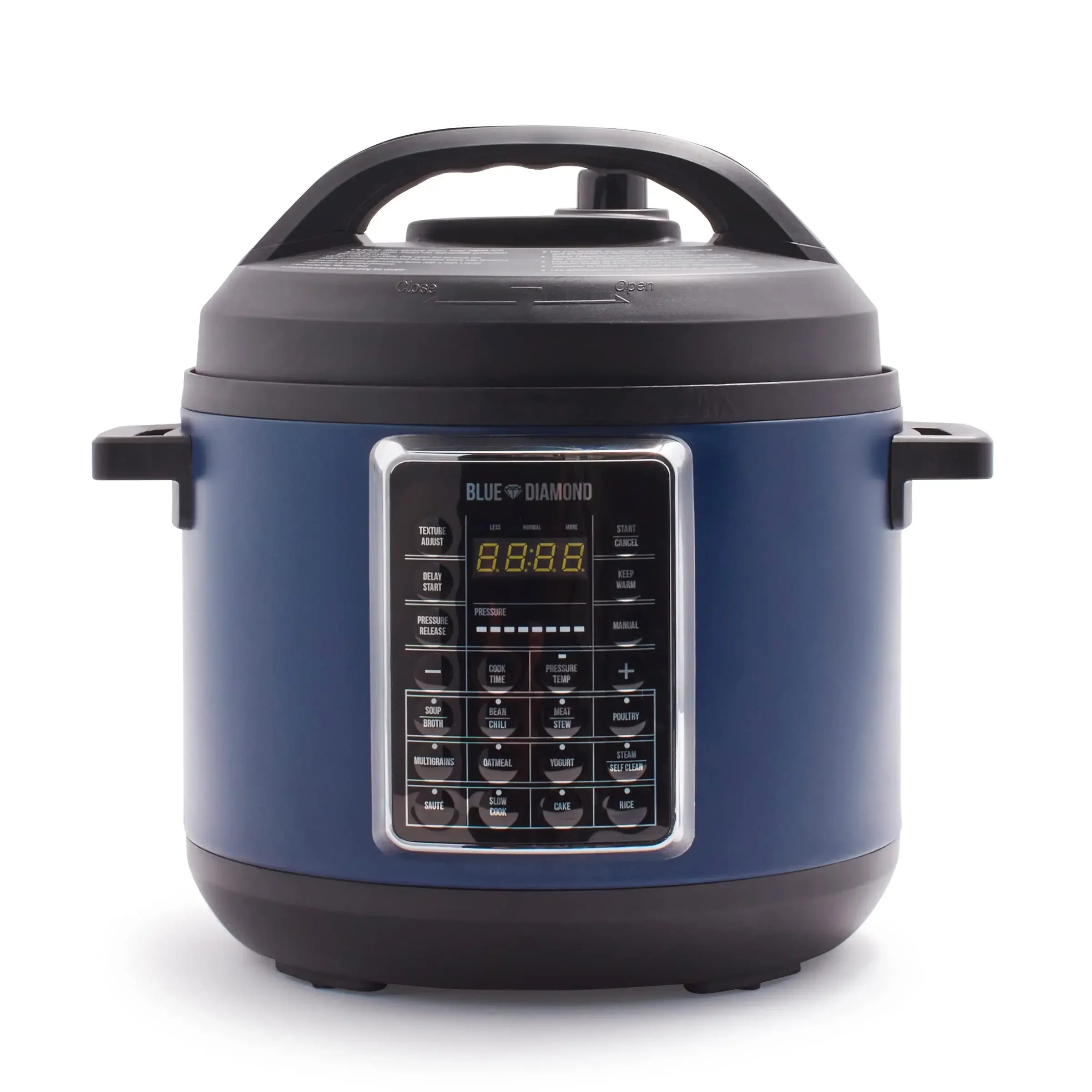 

Blue Diamond Ceramic Nonstick, 16-in-1 6QT Electric Pressure Cooker, Slow Cooker, Rice Cooker, Yogurt Maker, Saute, Steamer and