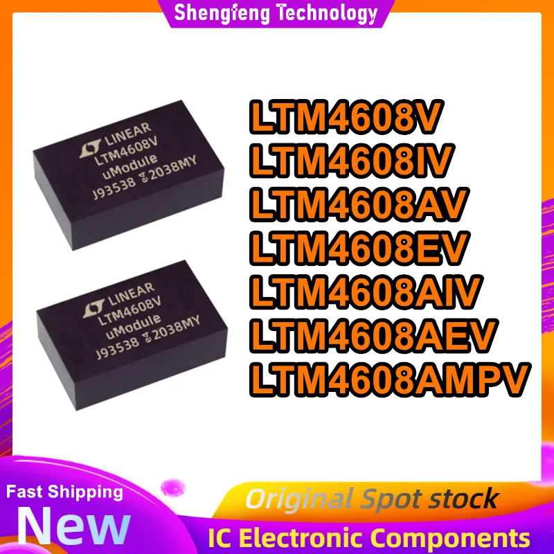 

LTM4608V LTM4608IV LTM4608AV LTM4608EV LTM4608AIV LTM4608AEV LTM4608AMPV LGA-68 IC-чип 100% новый, оригинальный, в наличии