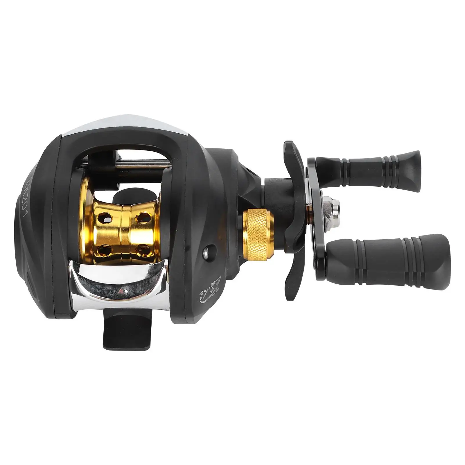 

High Baitcasting Reel 8KG Drag, 17+1BB, 7.2:1 Gear Ratio Fishing Tackle, Perfect for Anglers