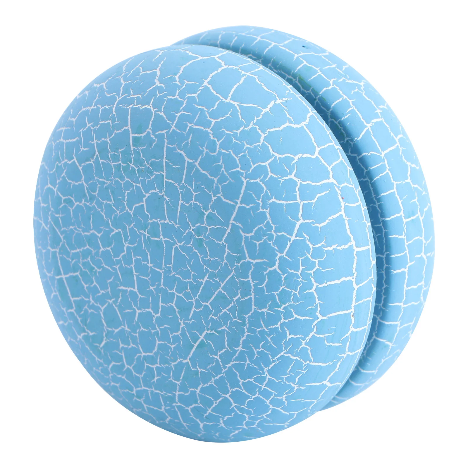 

1pc Wooden Crack Yoyo Toy Lovely Yoyo Ball Playthings for Kids Children Tollders (Blue) wooden yo-yo toy