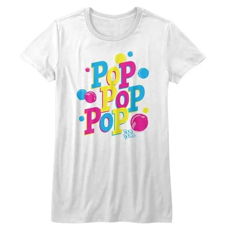 Camiseta ajustada para mujer Dum Dums Candy Suckers Pop