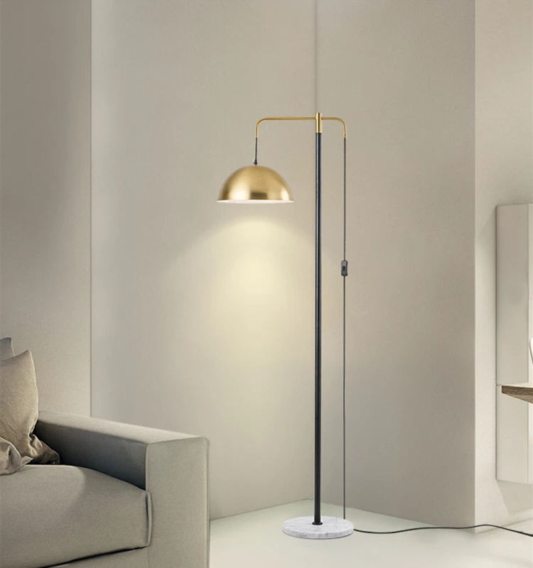 Lampe autoportante en marbre, design créatif moderne, luminaire décoratif d'intérieur, idéal pour un salon, une chambre à coucher ou un bureau