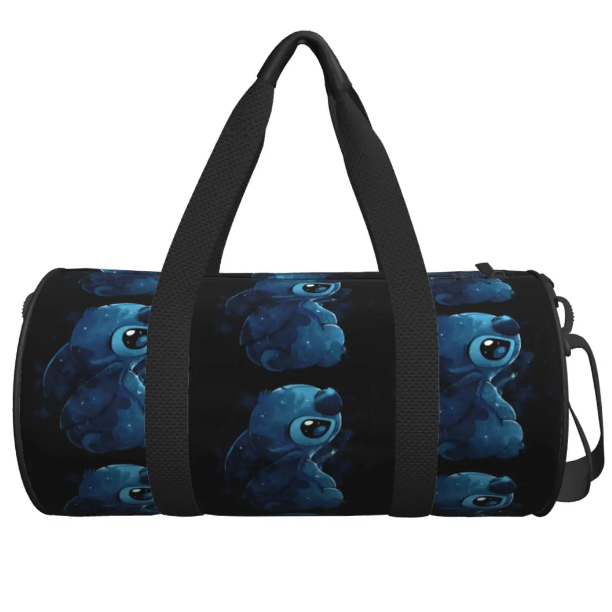 

Stitch Cartoon Sports Bags Ctue Travel Training Gym Bag Gym Accessories Graphic Handbags Couple Custom Waterproof Fitness Bag
