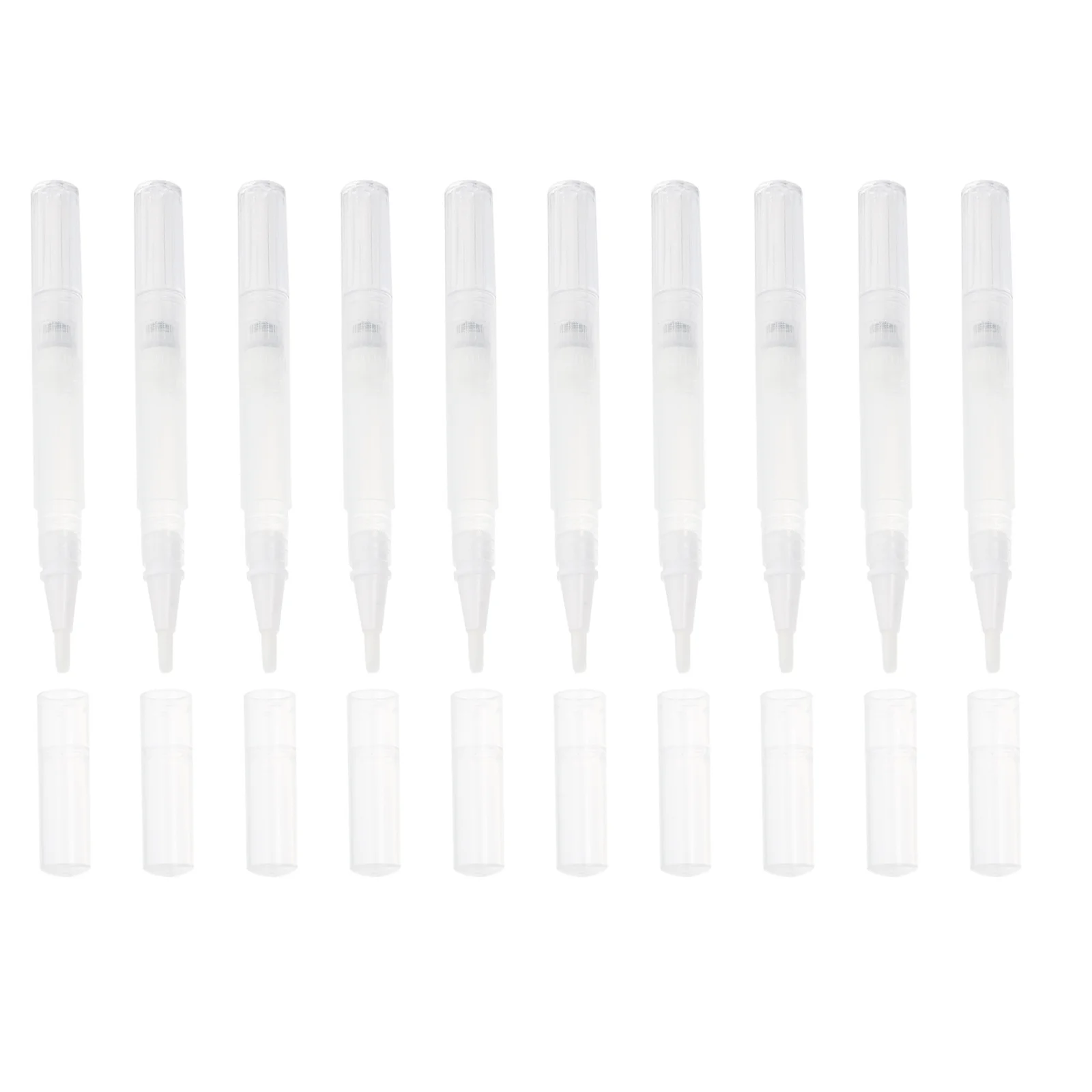 

10pcs Nail Art Oil Tube Empty Pen For Makeup Liquids Applicator Essential Oil Pen Container Manicure Supply