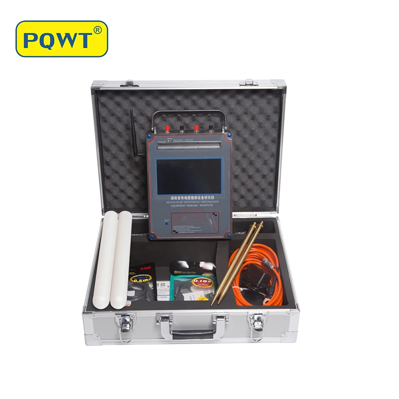 PQWT-TC1200 Ultra Deep Bore Well Water Detection Machine Geophysical Equipment Underground Water Detector