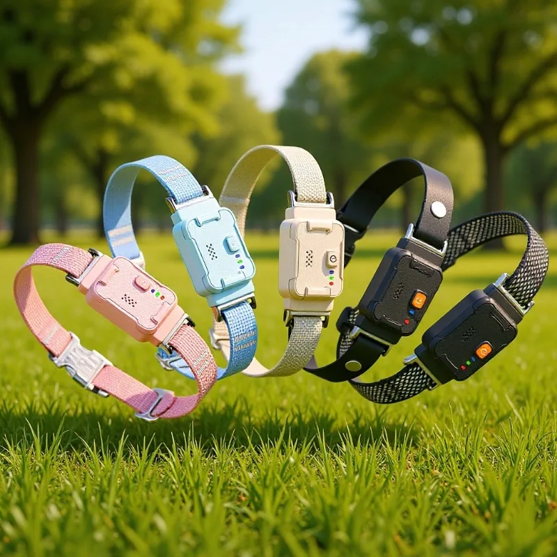 Pet GPS Tracker Dog Anti-Lost Device with Real-Time Positioning Waterproof IP67 WiFi & LBS Technology