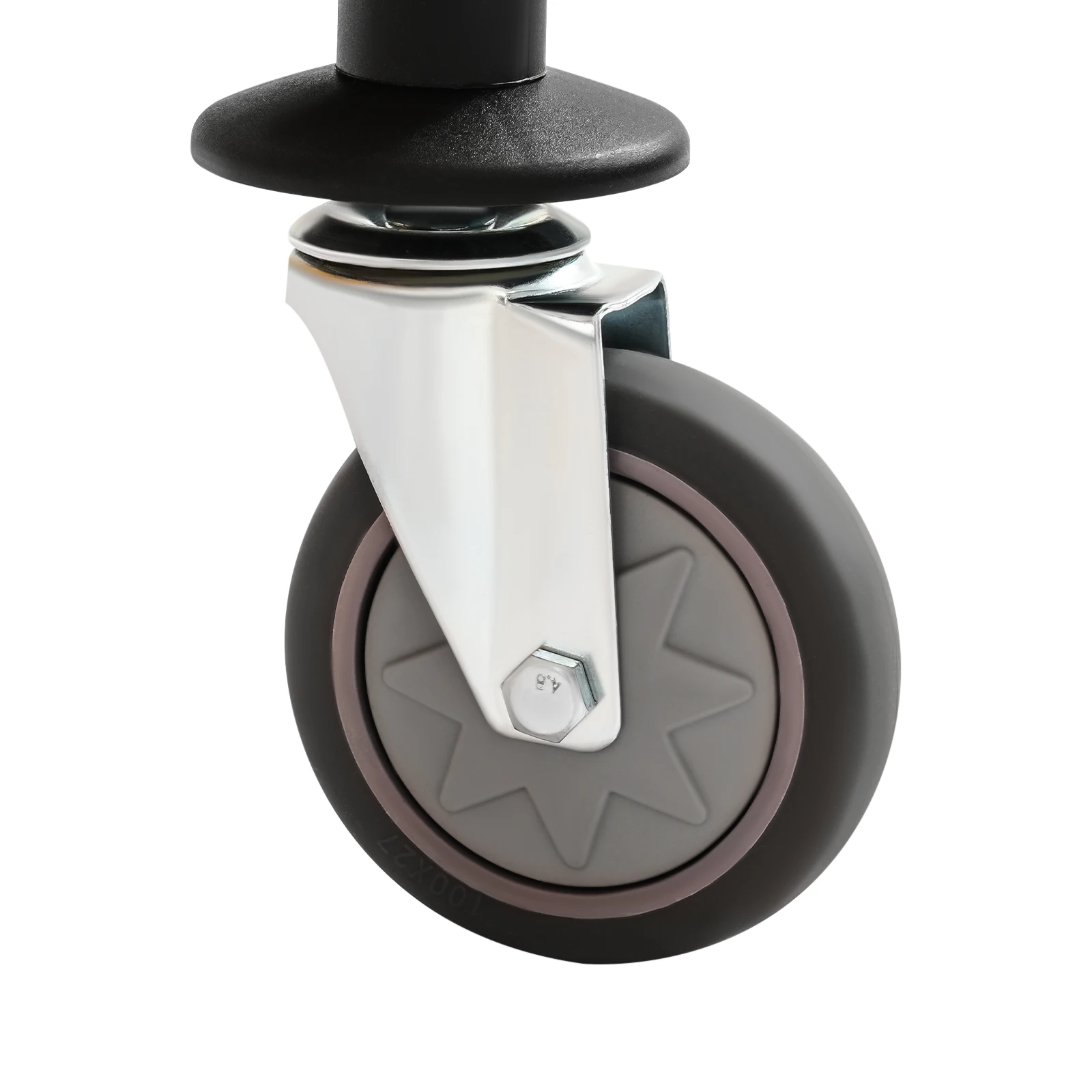 ตะกร้าซักผ้าพับได้โครงเหล็กผ้าอ็อกซ์ฟอร์ดสีน้ำเงิน ขนาด 60*60 ซม. พร้อมล้อเบรก รับน้ำหนักได้ 220 ปอนด์ สำหรับใช้ในเชิงพาณิชย์