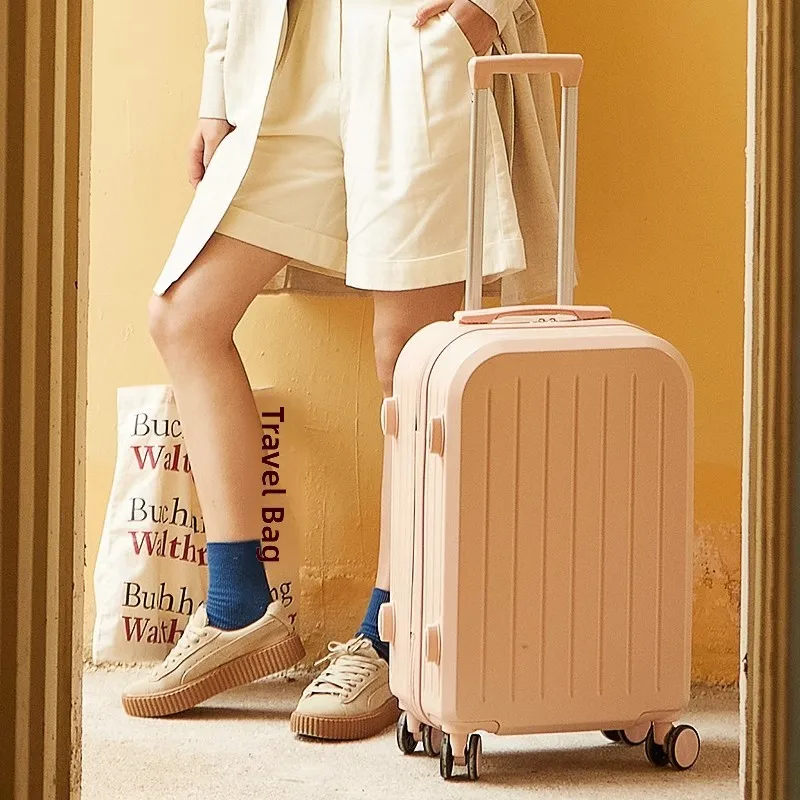 กระเป๋าเดินทางขนาดเล็ก 28 นิ้ว น้ำหนักเบา ทนทาน พร้อมกุญแจรหัส  แบบมีล้อลาก สำหรับผู้ชายและผู้หญิง