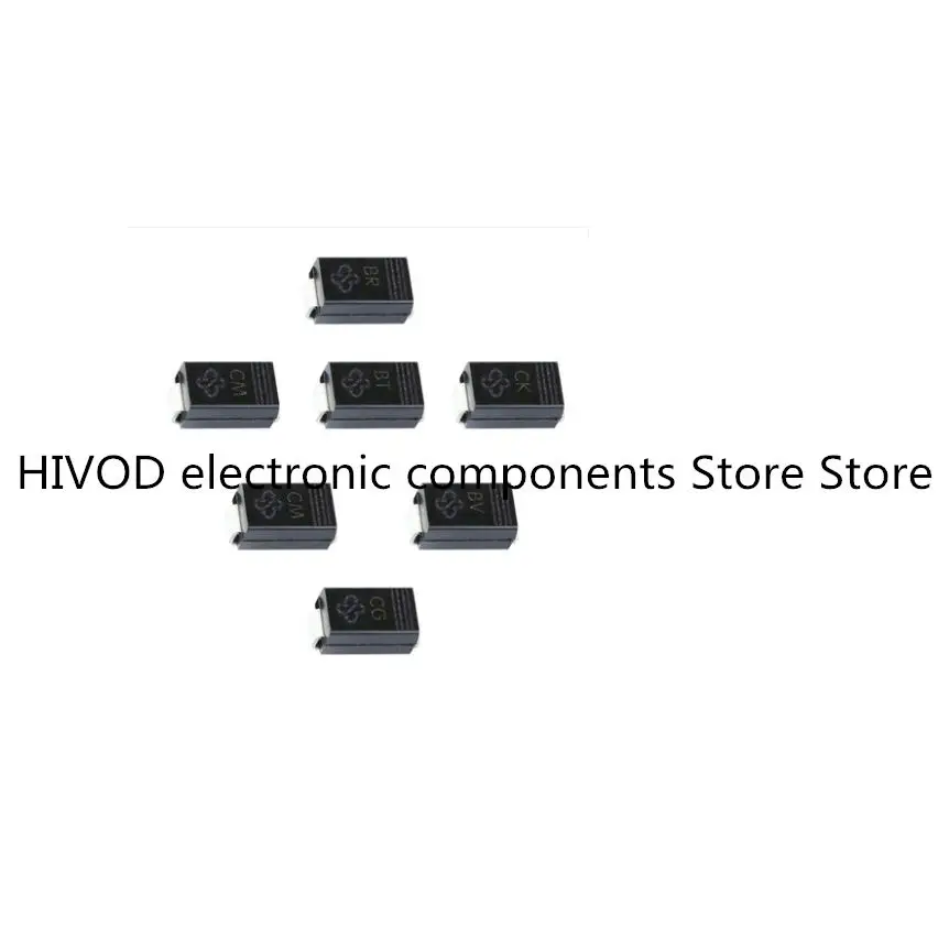 20PCS/SMDTVSdiode bidirectional tubeSMAJ15CA SMAJ16CA SMAJ18CA SMAJ20CA SMAJ33CA SMAJ22CA SMAJ24CA SMAJ26CA SMAJ28CA SMAJ30CA
