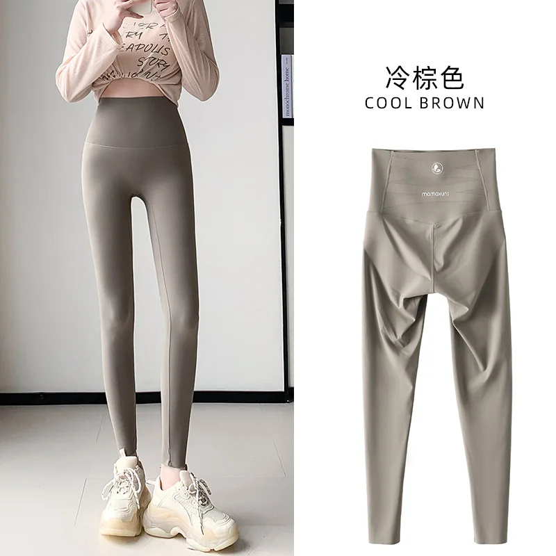 

Fitfemme Women's Yoga Leggings, Wild Berry Dragonfly Pants, Spring Nylon Slimming And Non-fading Shark Pants, Women's Outerwear