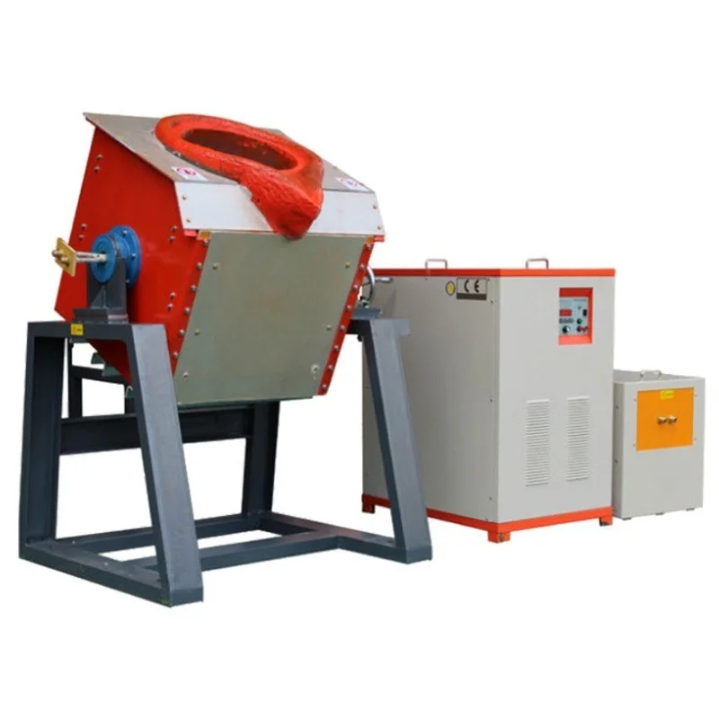 Low Power Intermediate Frequency Copper Aluminum Scrap Furnaces Vacuum Melting Furnaces Small Smelting Furnace Convenient