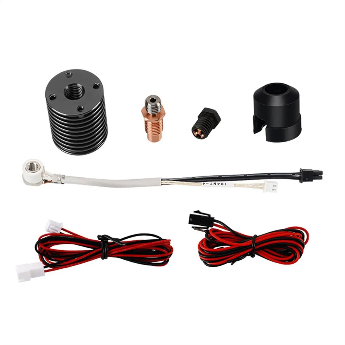 For 0.1/0.2/2.4 Hot End V6 Hotend V6 Bimetal Throat Ceramic Heating Core Print Head for Prusa 3D Printer Parts [No.3 Elnic]