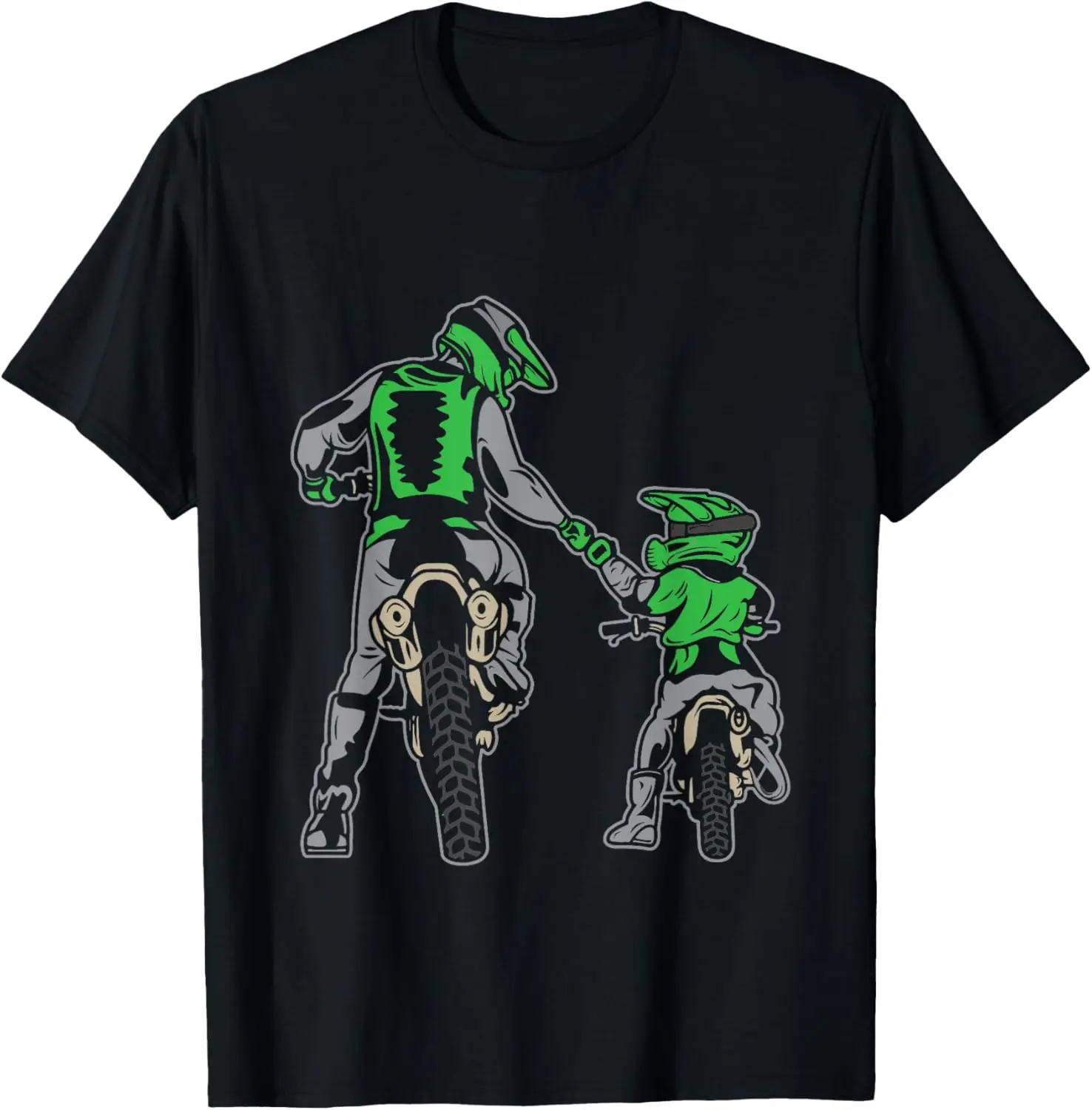 

Подарочная футболка для мотокросса «Батько и сын» Dirtbike Riders