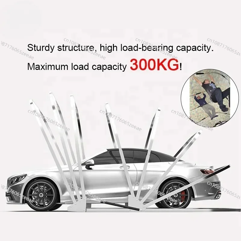 Custom Stainless Steel Retractable Outdoor Car Shelter Tent Portable Car Folding Garage Automatic Prefab Car Garage