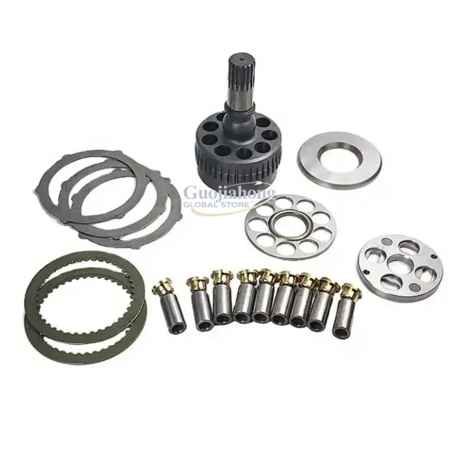 Il motore oscillante idraulico dell'escavatore SH350-3 SG15 MFB200 MFG200 parte la piastra della valvola del blocco cilindri ecc