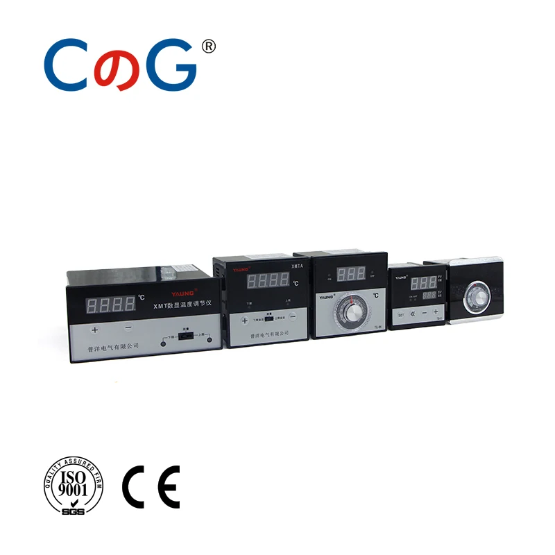 CG XMTD Series Dial Code 0-600 Celsius Degree K J PT100 AC 220V 75*75 mm Electronic Digital Temperature Controller Thermostat