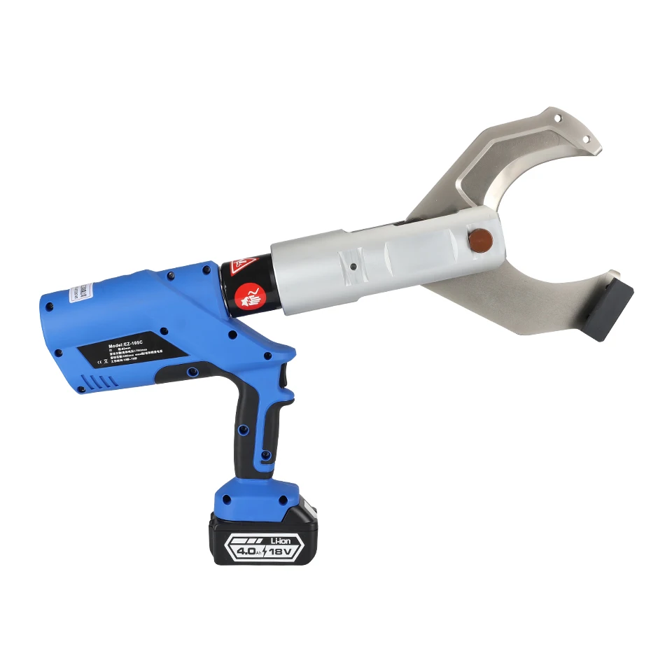 EZ-105C Battery Powered Hydraulic Cable Cutting Tool Cable Cutter For CU/AL Cable