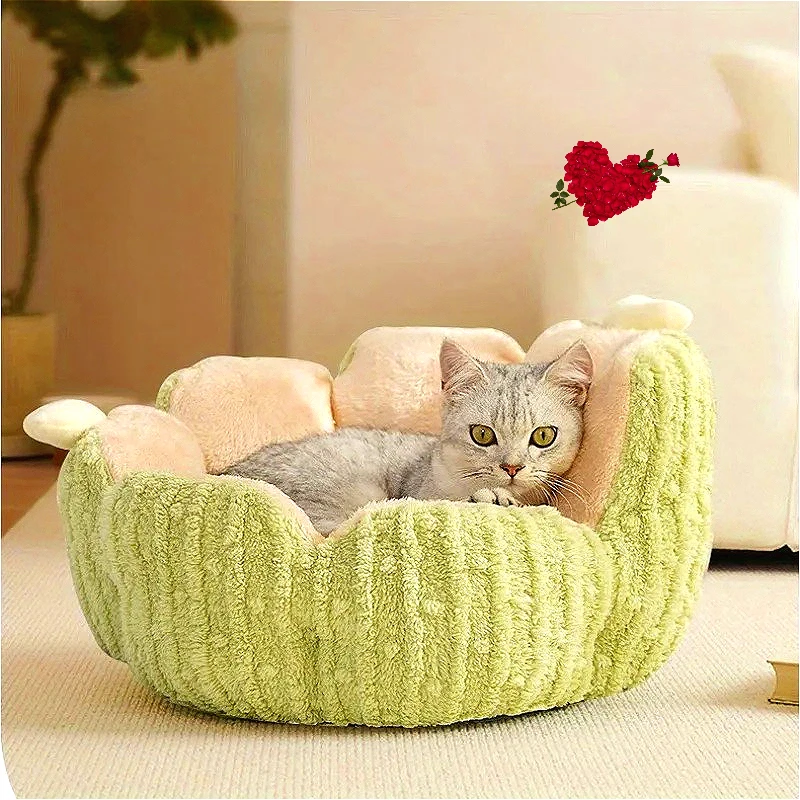 

Зимние теплые пушистые плюшевые кровати для домашних животных, кошек, корзина для собак, подушки для дома, товары для дома и среды, аксессуары для щенков