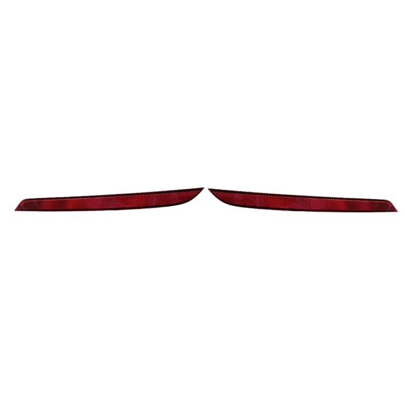

1 пара накладок отражателя заднего бампера 31656677 31656678 для Volvo XC60 2018-2025, сигнальная лампа, отражатель тормоза, пластина-A61E