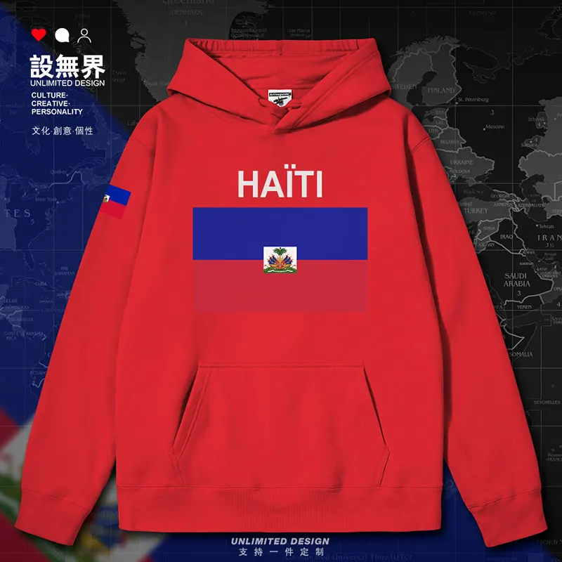 Haiti Country mens hoodies crewneck sweatshirt sporting winter sweatshirt hoodie Coat tracksuit men's autumn winter clothes