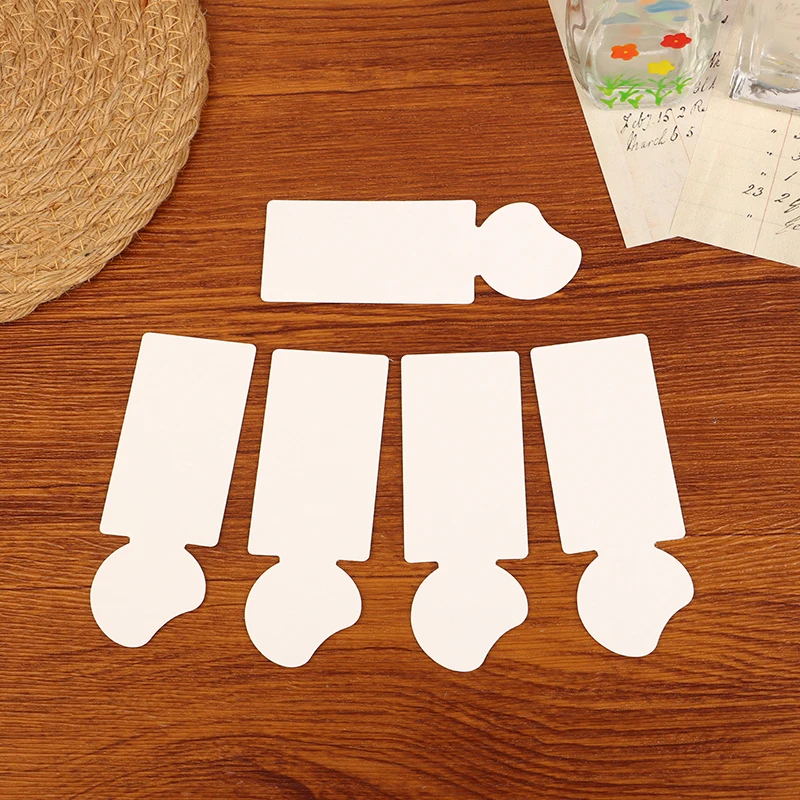 50/100Pcs 향수 테스트 스트립 Pracctical 프리미엄 크리 에이 티브 빈 향 종이 6mm 두꺼운 향수-Blotter 향 테스트 용지