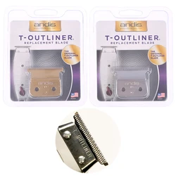 Jeu de lames de rechange en acier et plastique pour tondeuse à cheveux électrique, T-Outliner, ANDIS GTX Tative