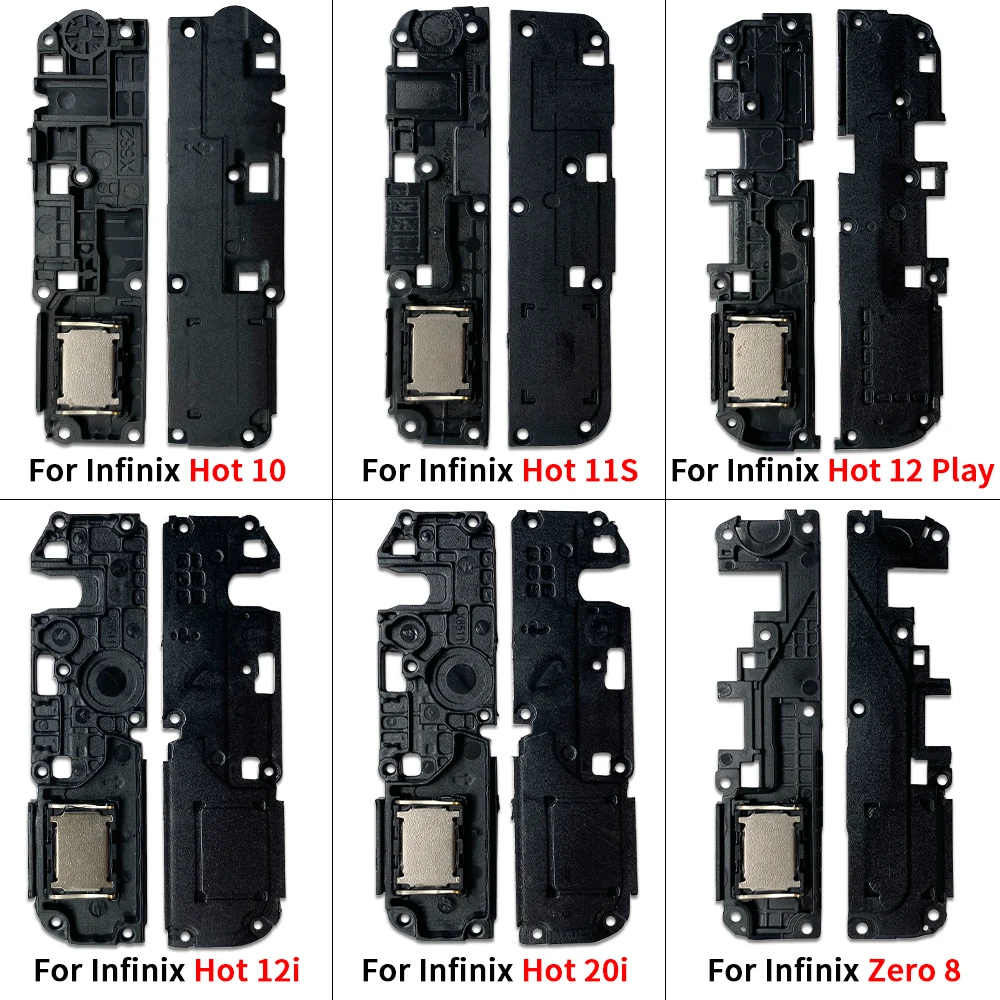 10Pcs, Loud Speaker Buzzer Ringer Loudspeaker Flex For Infinix Hot 10i 10 Play 11S 12 12i 20 20i 30 30i Pop 7 Zero 8 X Neo Pro view 2
