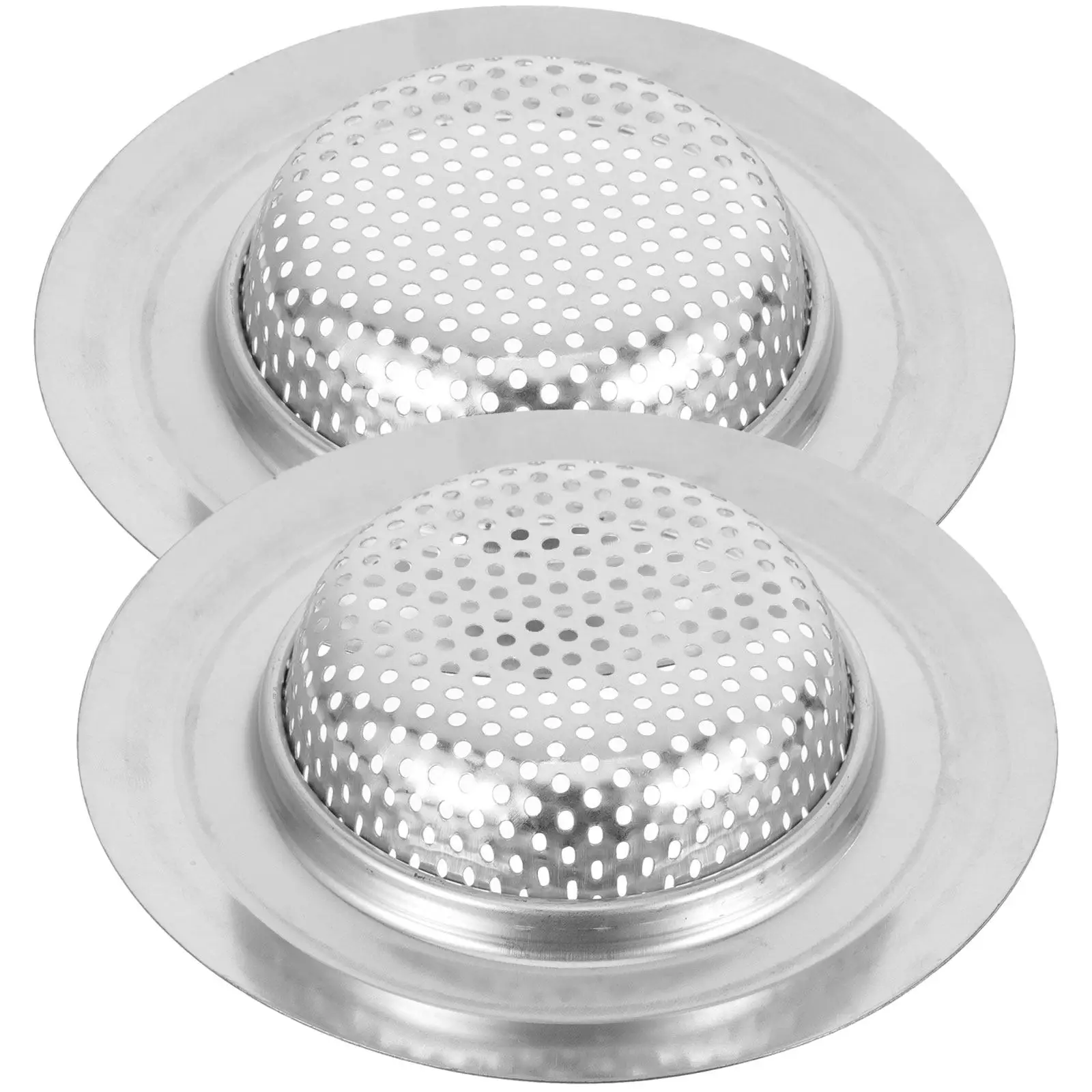 

2 шт. корзины-фильтры из нержавеющей стали для раковины, улавливающие волосы, для кухни и ванной, предотвращающие засоры