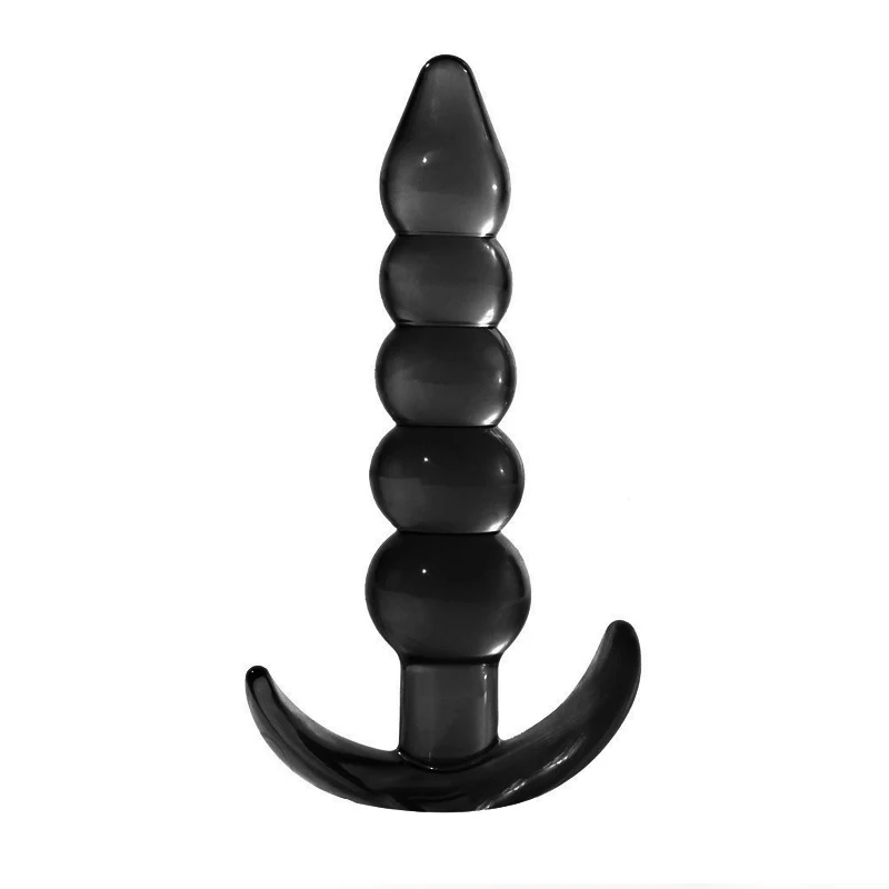 Sílica Gel Puxar Anal Beads Estimulador, BDSM Masturbação Mercadorias, Butt Plugs Massager, Brinquedos eróticos em Casal, Sex Shop