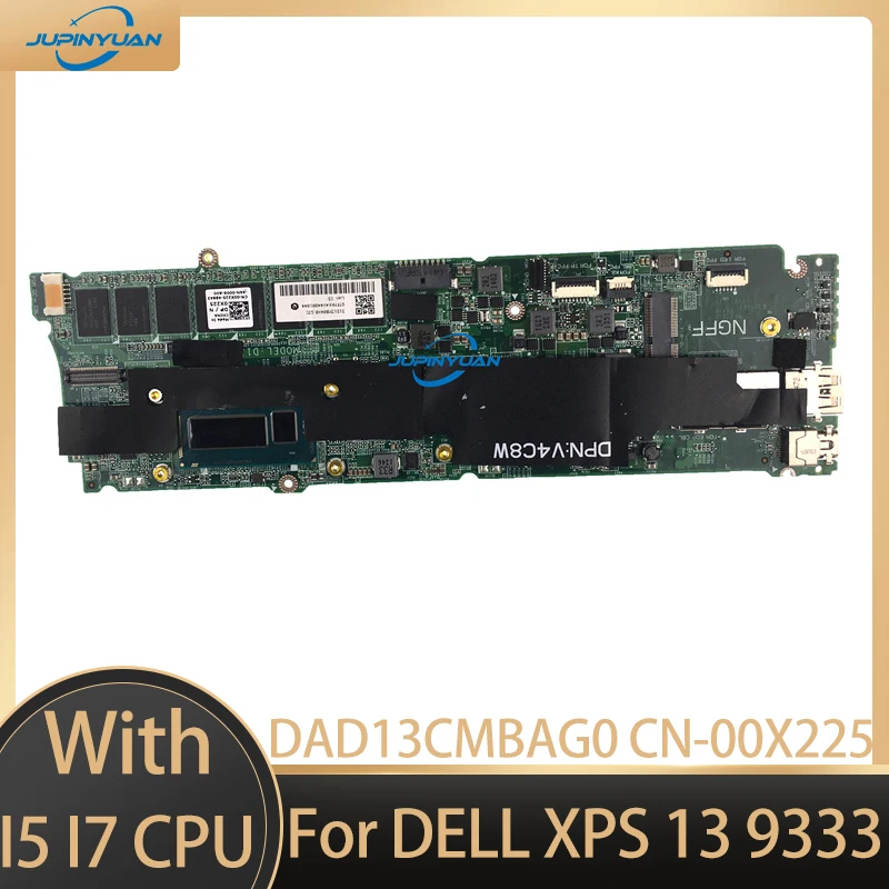 

For Dell XPS 13 9333 Laptop Motherboard CN-05XTMD 5XTMD 05XTMD DAD13CMBAG0 With I5 I7 CPU 8GB RAM Mainboard 100% Full Tested OK