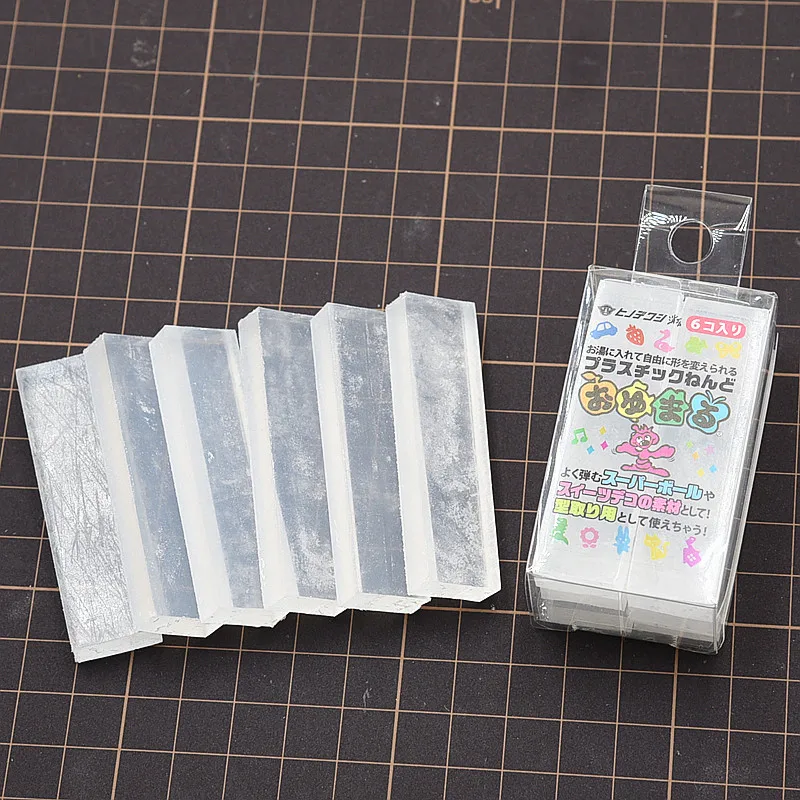 Japan Liberty Resin Clay Full Transparent Strong Toughness Crystal Soil DIY Hand Model Doll Craft Jewelry Shaping Materials