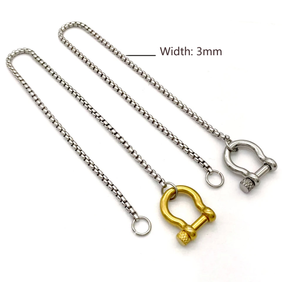 ZAKOL Personalized 18K Gold Plated Stainless Steel Rope Chain Horseshoe Necklace for Women Fashion Choker Party Jewelry image 6