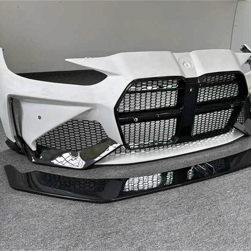 2020+ G80 G82 Modified AD Style Front Bumper Assembly Carbon Fiber Bodykit for  M3 G80 M4 G82 AD Bumper Body Kits
