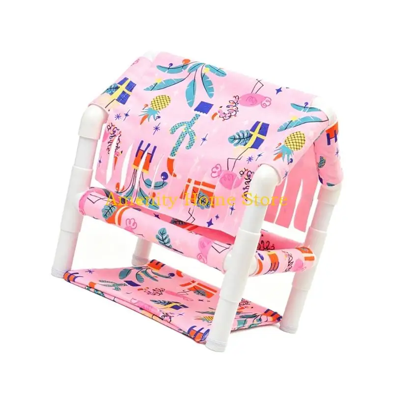 F26C Small Animal Hide Houses Soft Removable Cover Breathable Detachable Elevated Cats Hammocks Cats Standing Bed