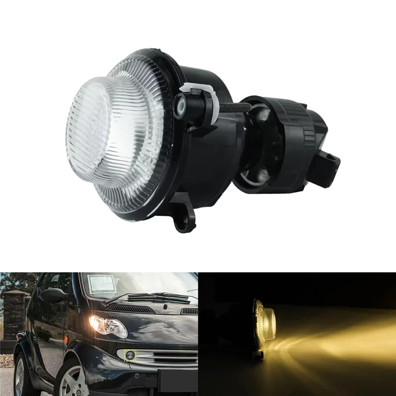 1 шт. для Smart Fortwo 450 1998-2007 передний левый бампер противотуманная фара лампа 0002902V00