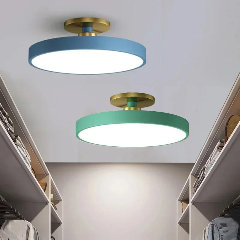 Modern LED Ceiling Chandelier Nordic Ceiling Lights Living Bedroom Study Room Child Corridor Home Indoor Lamps Lighting