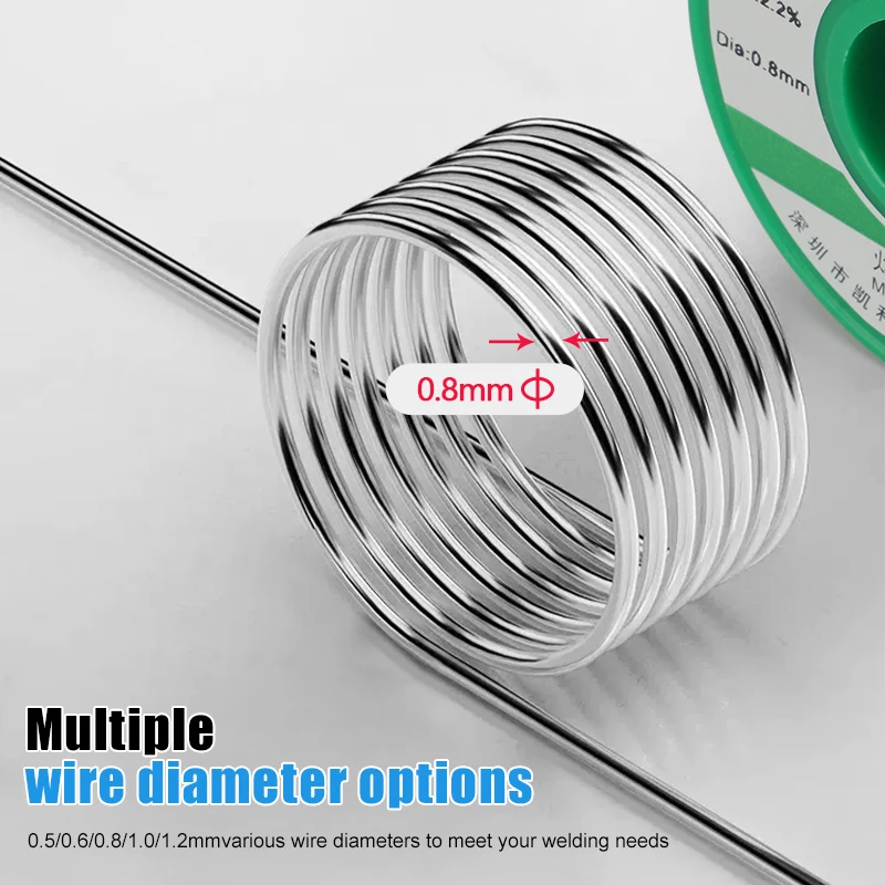 2024 nuovo tipo di colofonia di filo di saldatura ecologica senza piombo contenente filo di saldatura per saldatore di manutenzione ad alta purezza