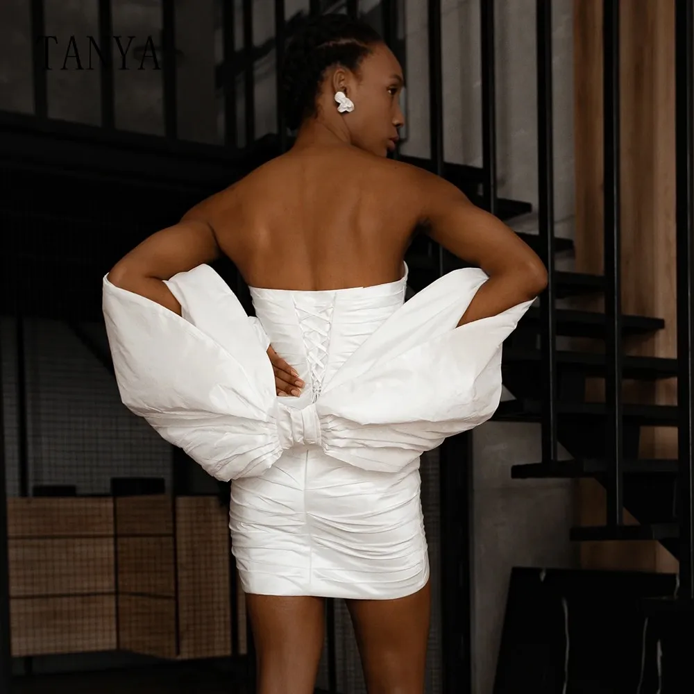 

Модный съемный бант из тафты, простые свадебные аксессуары, рукава с большим бантом TSWD094