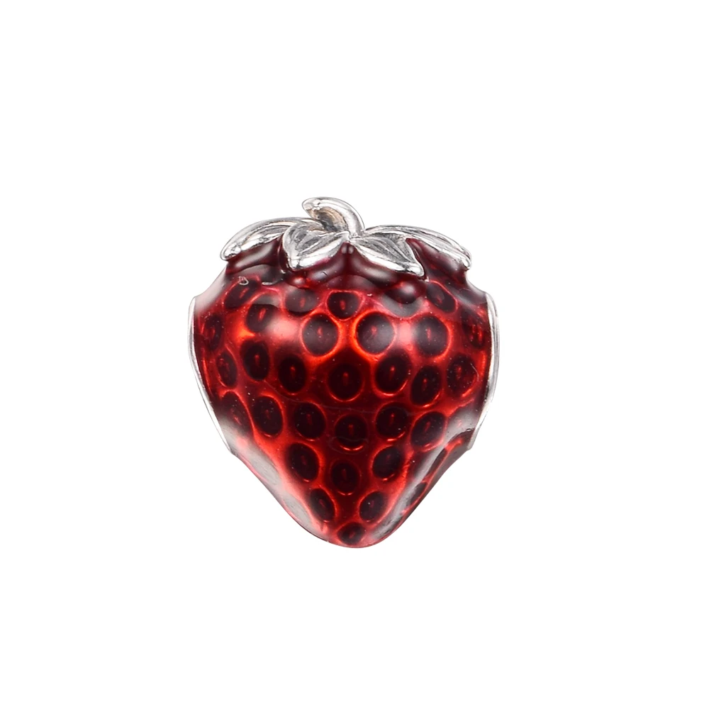 

Acessorios Fruit 2022 Beads for Jewelry Making Pendant S925 Sterling Silver Jewelry Components Mother's Day Free Shipping Charm