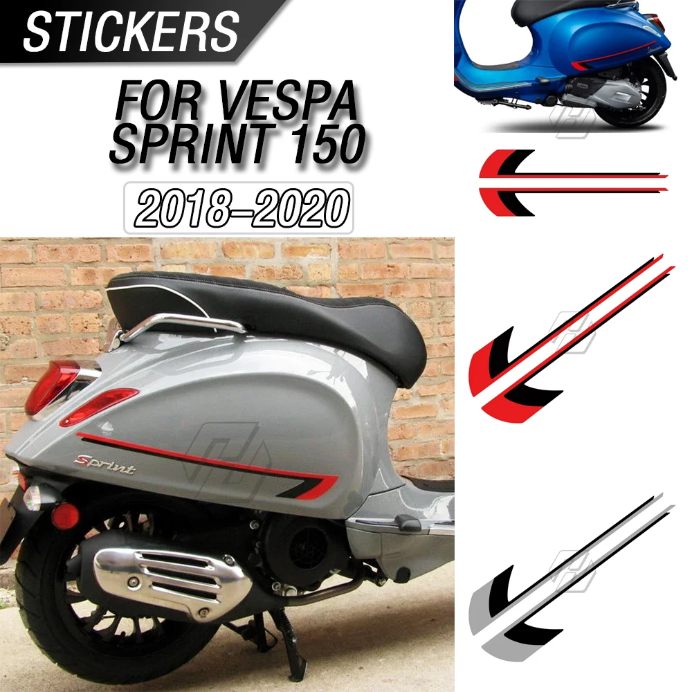 

For 2018 2019 2020 Vespa Sprint 150 Scooter Side Special Edition Sticker Decoration