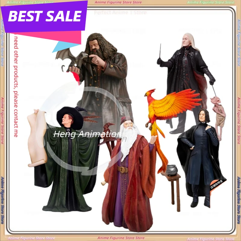 

Harry Potter Character Figurines Snape Desktop Ornament Dumbledore and Professor McGonagall Gifts and Collectibles