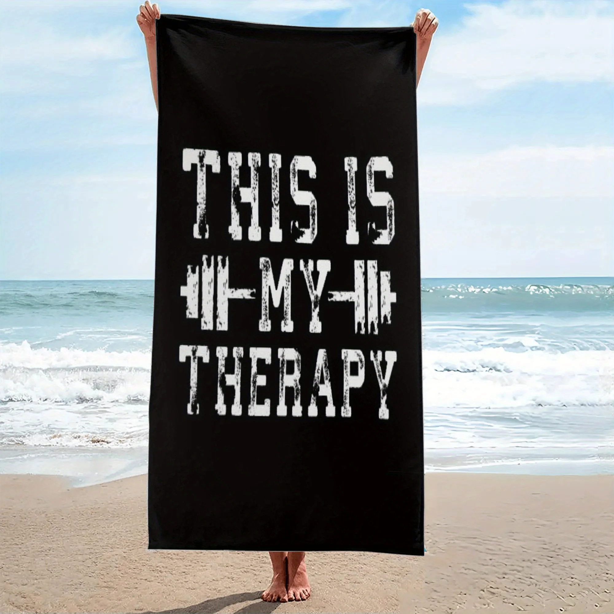 1pc Gym GYM Beach Towel Oversized Quick Dry Microfiber Towels Pool Accessories Cruise Vacation Gifts Summer
