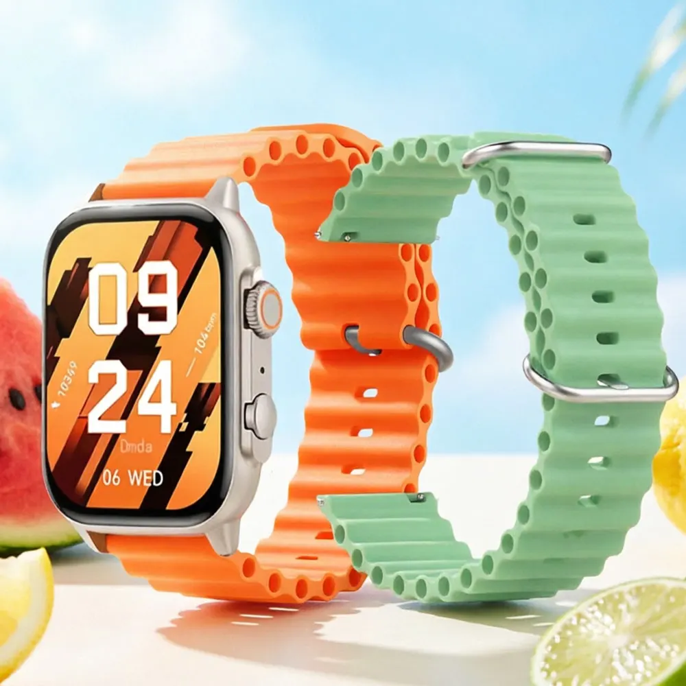For COLMI C81 M42 P68 P71 V73 C8 Max Ocean Strap Silicone 22mm 20mm Watch Band For COLMI C61 P73 I31 P28 Plus i28 Ultra Bracelet