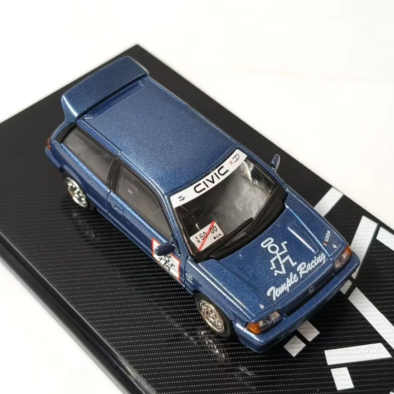 JDM1: 64 schaal CIVIC SiE-AT simulatie automodel statische collectie versierd vakantiegeschenken speelgoed