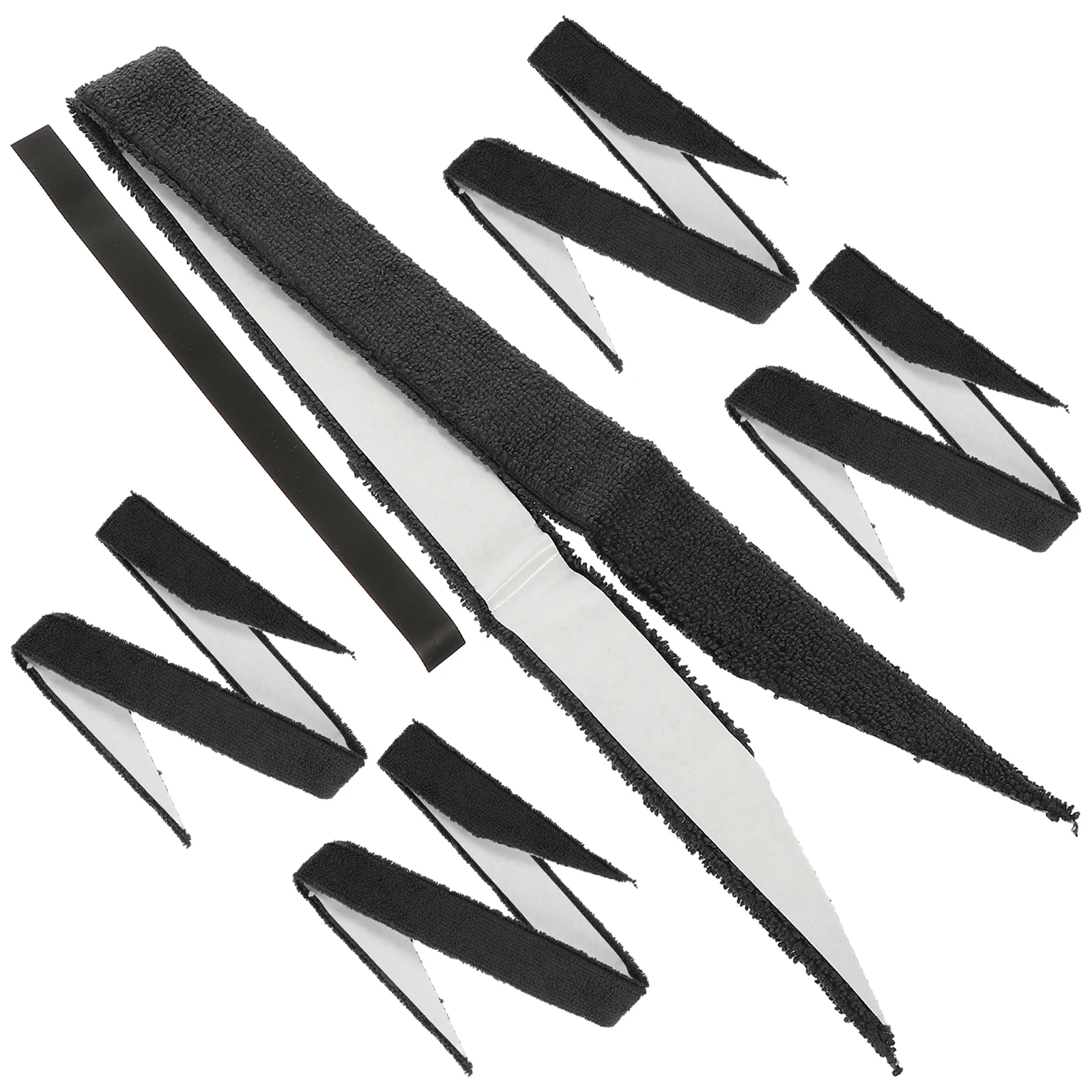 

5 Pcs Sweatband Tennis Racket Grip Tape Bulk Sports Belt Handle Grips Fiber Supplies