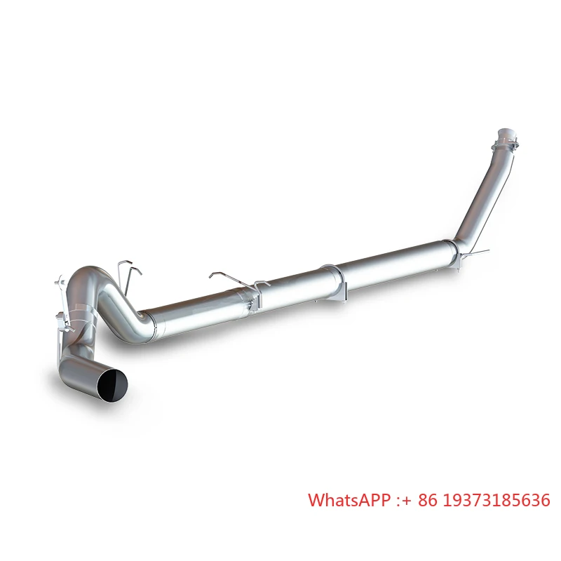 

5''Turbo Back Single Side Exit No Muffler MBRP 2500/3500 T409 For1998-2002 DODGE RAM 2500 1998-2002 DODGE RAM 3500 Cummins