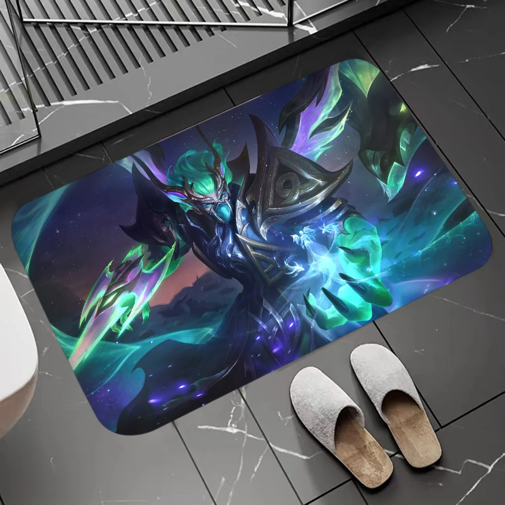 1PC League Of Legends kassadin Floor Mat Door Mat For Bathroom Kitchen Long Corridor Carpet Non-Slip Living Room Rug Home Decor