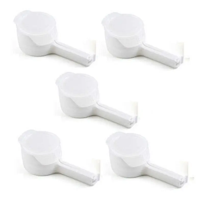 AS60-Bagging And Entrainment Pour Food Bag Holder Bag Sealing Clip With Inverted Mouth Reusable Plastic Cover Sealing Clip