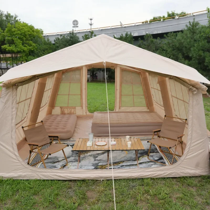 Commercial Inflatable Camping Tent for Glamping Resort Outdoor Hotel Eco Lodge Business Use Factory Direct