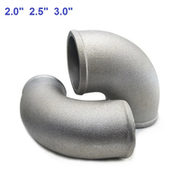 2.5 Inch(63mm) Casting Aluminium Elbow Pipe 90 Degree Intercooler Turbo Tight Bend 2.0 Inch (51mm) 3.0 Inch (76mm)